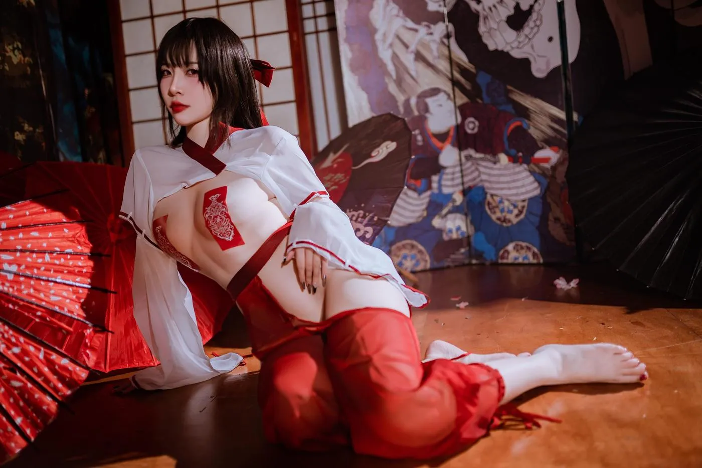 二佐Nisa – NO.141 私房巫女 [37P]插图2